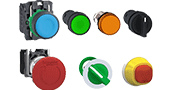 Ø 22 mm modular Plastic and metal pushbuttons