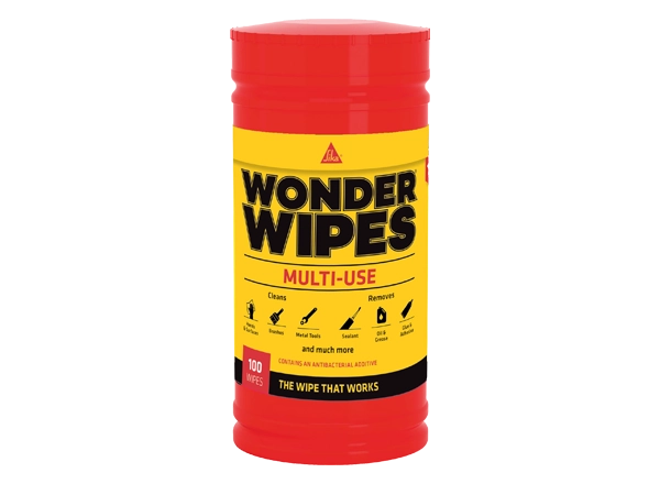 Multi-Use Antibacterial Wonder Wipes, 100 Pack