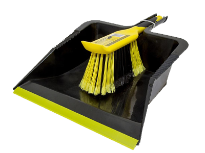 Brooms, Mops, Buckets and Dust Pans