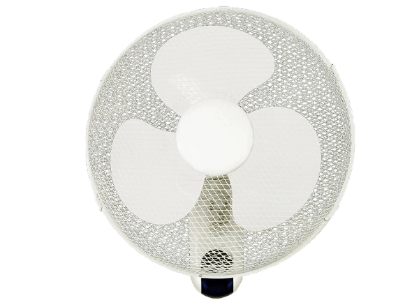 16in Wall Fan with Remote Control, White