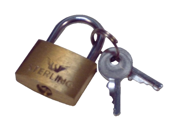 Brass Padlock 20mm