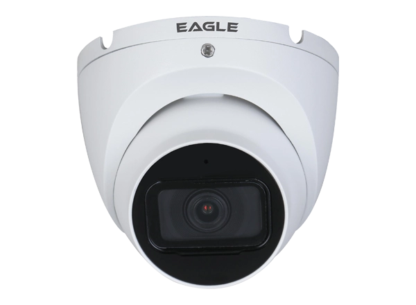 5MP 16:9 IR Fixed Network Turret Camera, IP67 - White