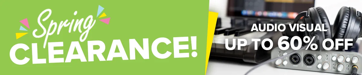 Spring Clearance Audio Visual