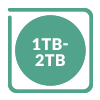1TB - 2TB