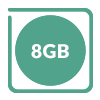 8GB