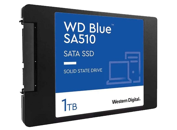 WD Blue 2.5in SA510 SSD SATA 6Gbps Solid State Drive, 1TB