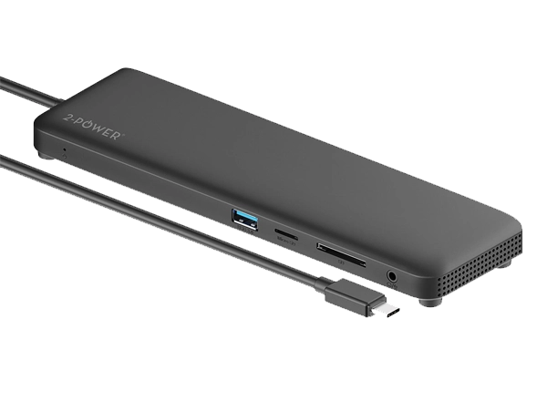 USB-C Triple Display Mini Dock with USB / DisplayPort / HDMI / VGA / LAN / SD