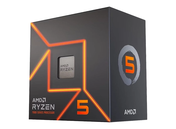 Ryzen 5 7600 Hex Core Socket AM5 3.8GHz CPU Processor, Retail