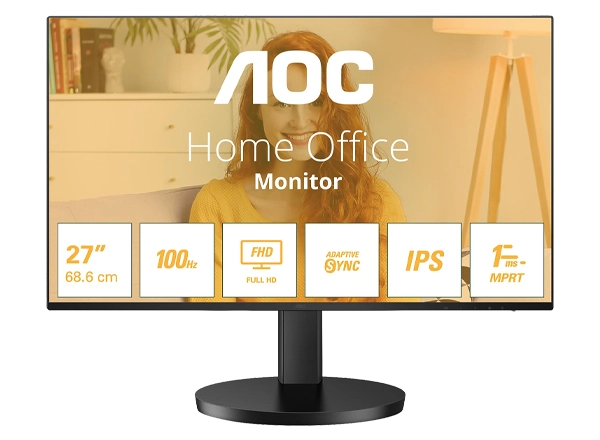 27in Full HD IPS Monitor, HDMI VGA