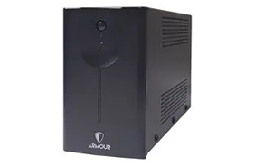 650VA / 390W Armour Tower UPS, 2 Outputs