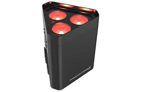 3x6W LED Portable DMX Light RGBW with IR
