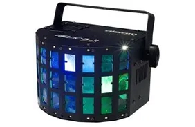 2-in-1 Derby and Stroboscope LED Projector