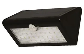 4W Solar Powered LED Wall Light with PIR, IP65