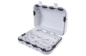 Outdoor Enclosure, 4 Gang, 2m Extension Lead, White, IP64