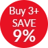 Buy 3+ Save 9%