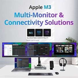 Apple M3 Multi-Monitor & Connectivity Solutions